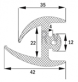 Deurrubber (RU-DE-24670)