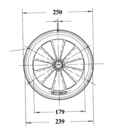 Afsluiter ventilator (VE-HA-0074)