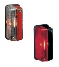 Markeringslamp Rood/Zwart (LA-MA-RZ-132)