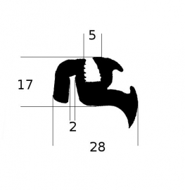 Raamrubber (SC-D-561361)