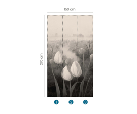Erismann Zooom One Fotobehang 2523N-82 Tulips/Bloemen Tulpen