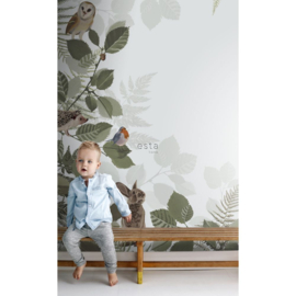 Esta Home Forest Friends Fotobehang 159049 Forest Friends/Bosdieren