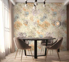 AS Creation Aquarell Dreams Fotobehang 396942/39694-2 Bloemen