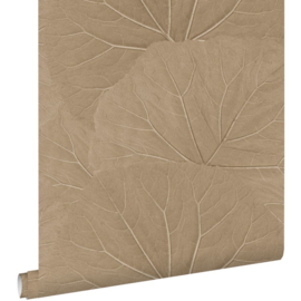 Esta Home Nieuw! Behang 139917 Bladeren/Zand Beige