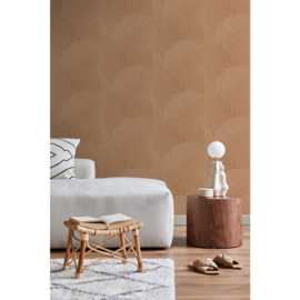 Esta Home Nieuw! Behang 139916 Bladeren/Terracotta Roze