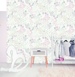 Behangexpresse Sofie & Junar Fotobehang INK7624 Sweet Florals/Bloemen