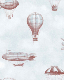 Eijffinger Tiny Treasures Behang 363121 Luchtballon/Gratis lijm en verzending