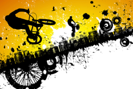 AS Creation Wallpaper 3 XXL Fotobehang 471343 BMX Riders/Sporten