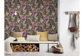 AS Creation Dream Flowery Behang 38176-5 Botanisch/Dieren/Papegaai/Bloemen