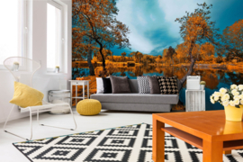 Dimex/Wall Murals 2023 Fotobehang MS-5-3041 River in Autumn/Herfst/Rivier