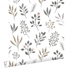 Esta Home Scandi Cool Behang 152-139081 Scandinavisch/Bladeren