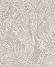 Dutch Wallcoverings Grace Behang GR322103 Tropical Palm Leaf Mink