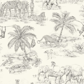 Origin Wunderkammer Behang 346-347442 Jungle/Dieren