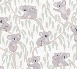 AS Creation Lilly en Luis Behang 77134-1 Koala/Cuddly Koalas