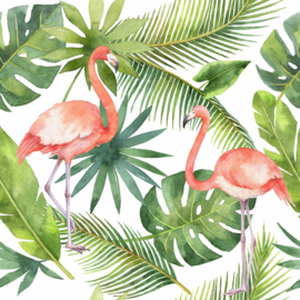 AS Creation Greenery Fotobehang DD116612 Tropical/Flamingo 1