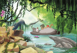 Komar Disney Edition4 Fotobehang 8-4106 Jungle Book/Swimming with Baloo