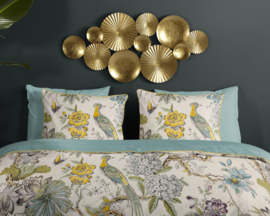 Muller Textiles Dekbedovertrek 30036 Wood Multi/Botanisch/Bloemen/Lits-Jumeaux