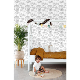 Esta Home To The Moon And Back Behang 139299 Jungle Dieren