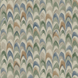 Dutch Wallcoverings Patagonia Behang 36131 Ruba Multi/Veren/Natuurlijk