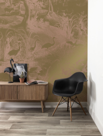 Dutch Wallcoverings Gold Collection Fotobehang MW-039 Engraved Landscapes/Botanisch