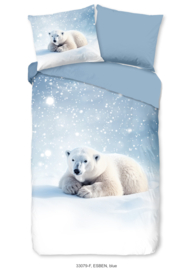 Muller Textiles Dekbedovertrek 33079 Esben Blue/IJsbeer/Good-Morning Kids