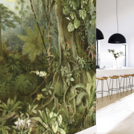 DWD Natural History Fotobehang NH250017 Tropisch Regenwoud/Maatwerk