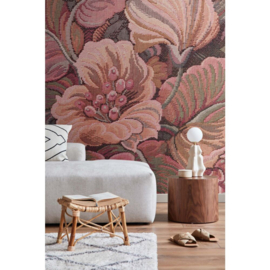 Esta Home Nieuw! Fotobehang 159469 Geborduurd Bloemmotief