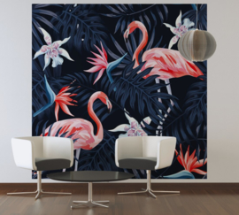 AS Creation Greenery Fotobehang DD116613 Tropical/Flamingo 2