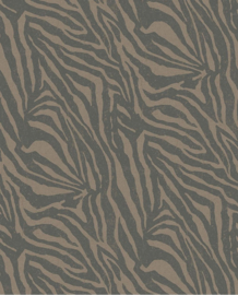 Eijffinger Skin Behang Fotobehang 300603 Zebra Mocha/Dieren/Huiden/Safari
