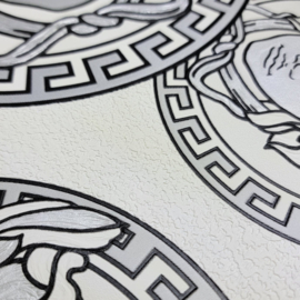 AS Creation Versace 5 Behang 38610-2 / 386102 Cirkels/Grieks Meander teken/Medusa