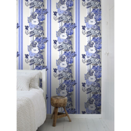 Esta Home Pretty Nostalgie Behang. 138116 Bloemen/Streep