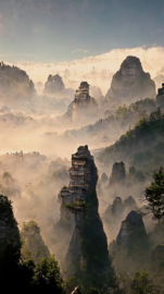 Erismann Zooom One Fotobehang 2525N-81 Asian Hills/Landschap met Bergen