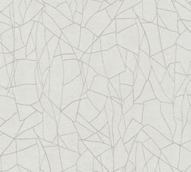 AS Creation French Affair Behang 39934-1 / 399341 Structuur Offwhite/Creme