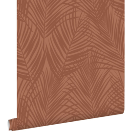 Esta Home Bloom Behang 139370 Palmbladeren/Terracotta