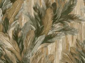 Dutch First Class Tahiti Behang 13347 Infinity/Veren (Gratis Universele Lijm en Verzending binnen Nederland)