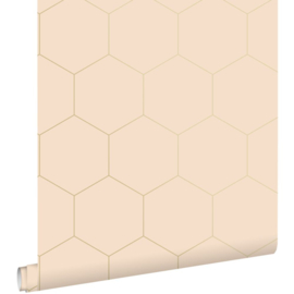 Esta Home Art Deco Behang 156-139226 Hexagon/Honingraat