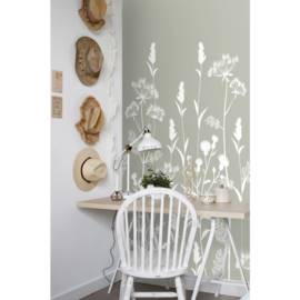 Esta Home Vintage Flowers Fotobehang 159214 Veldbloemen