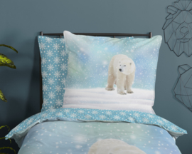 Muller Textiles Dekbedovertrek 6947-F Ice Bear/IJsbeer/Winter/Dieren