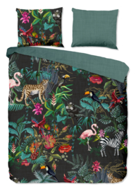 Muller Textiles Dekbedovertrek 7060 Funky/Tropische en wilde dieren/2 persoons