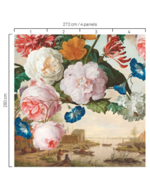 Eijffinger Wallpower Favourites Fotobehang 309027 Dutch Masters/Bloemen