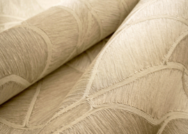 Arte Manila Behang 64510 Spiral Linen( Gratis Universele Lijm en Verzending binnen Nederland)