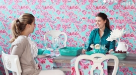 Esta Love Behang. 136840 Funky Flowers/Paisleys