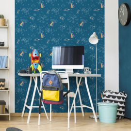 Dutch Wallcoverings My Kingdom Behang M368-01 Space/De Ruimte