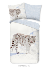 Muller Textiles Dekbedovertrek 30120-F Ligris/Tijger/Winter/Dieren/1 persoons