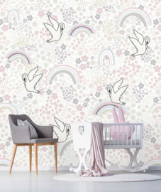Behangexpresse Sofie & Junar Fotobehang INK7623 Living under the Rainbow