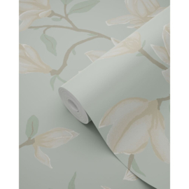 Esta Home Bloom Behang 139405 Magnolia Celadon Groen/Bloemen