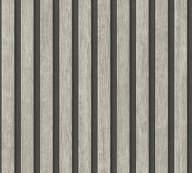 AS Creation Elements 2 Behang 391092 Hout/Panelen/Strepen