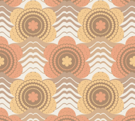 AS Creation Retro Chic Behang 39539-3 / 395393 Bloemmotief jaren 70
