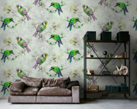 ASCreation Walls by Patel Fotobehang Love Birds 2 DD114407 Vogels/Botanisch/Natuurlijk