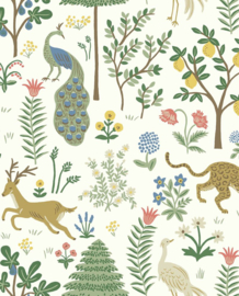 Eijffinger Rifle Paper Co Behang RP7305 Menagerie/Dieren/Bloemen